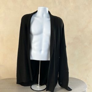 R+A distressed cardigan